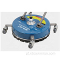 Limpador de superfície plana inoxidável Power Whirl Way 4500psi